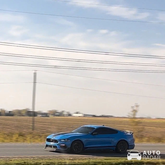 Ford Mustang Mach 1 S550 spotted in Chambly, Canada