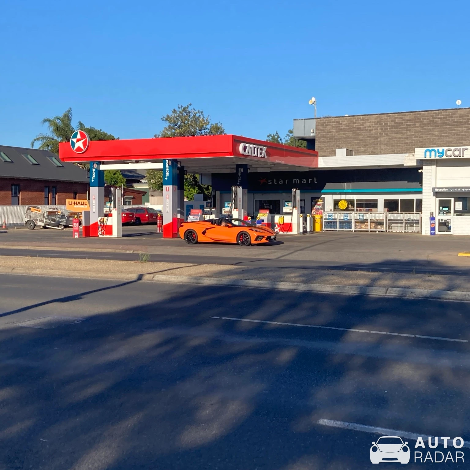 Chevrolet Corvette C8 Stingray Convertible spotted in Rose Park, Australia