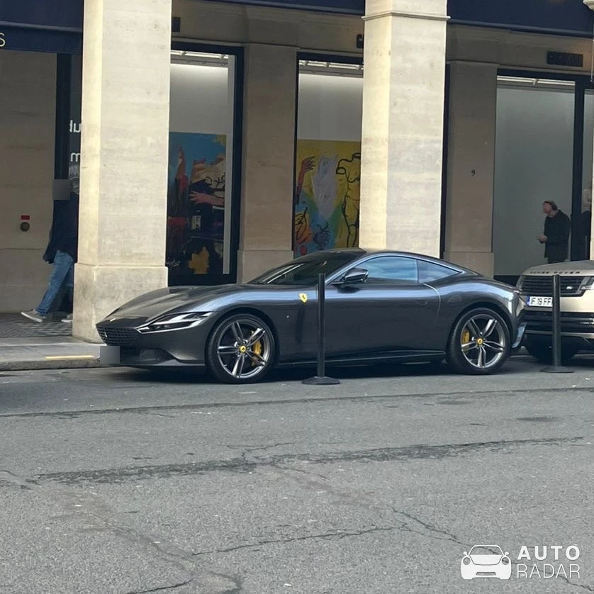 Ferrari Roma spotted in Rome, Italy