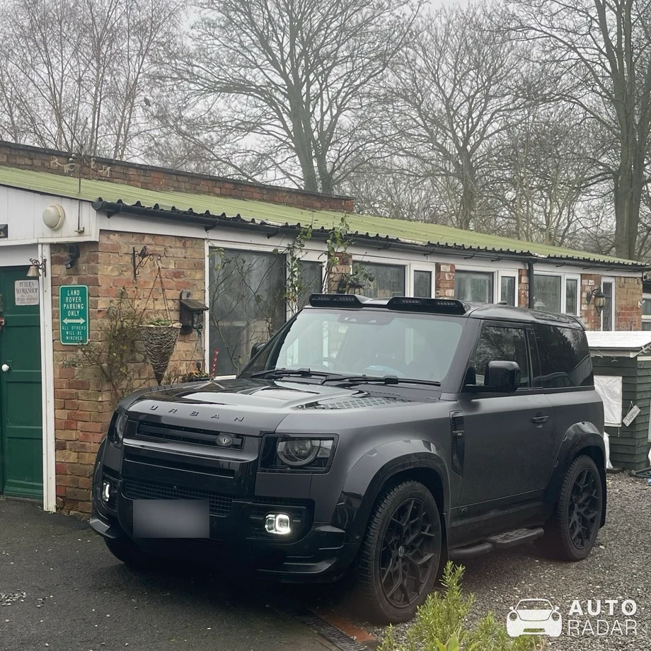 Land Rover Defender 90 L663 Urban Automotive spotted in Coalville