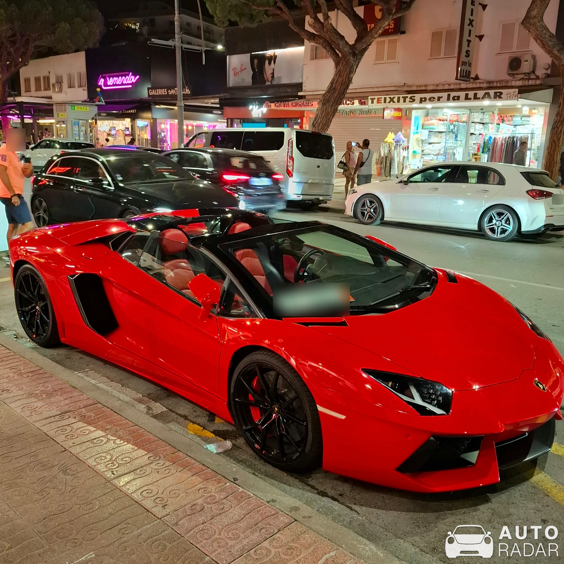 Lamborghini Aventador LP700-4 Roadster spotted in Tossa de Mar