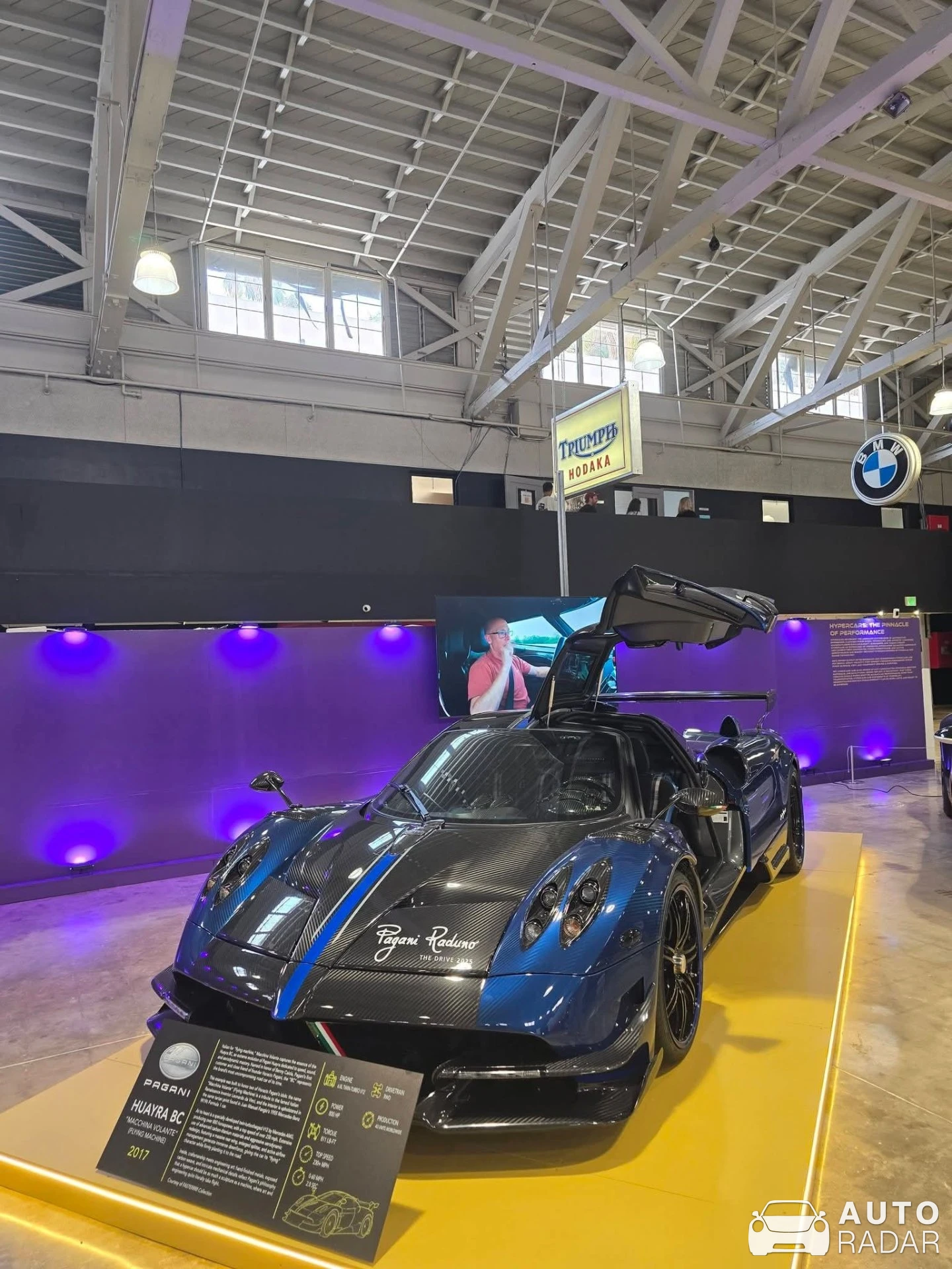 Pagani Huayra BC Macchina Volante spotted in San Diego