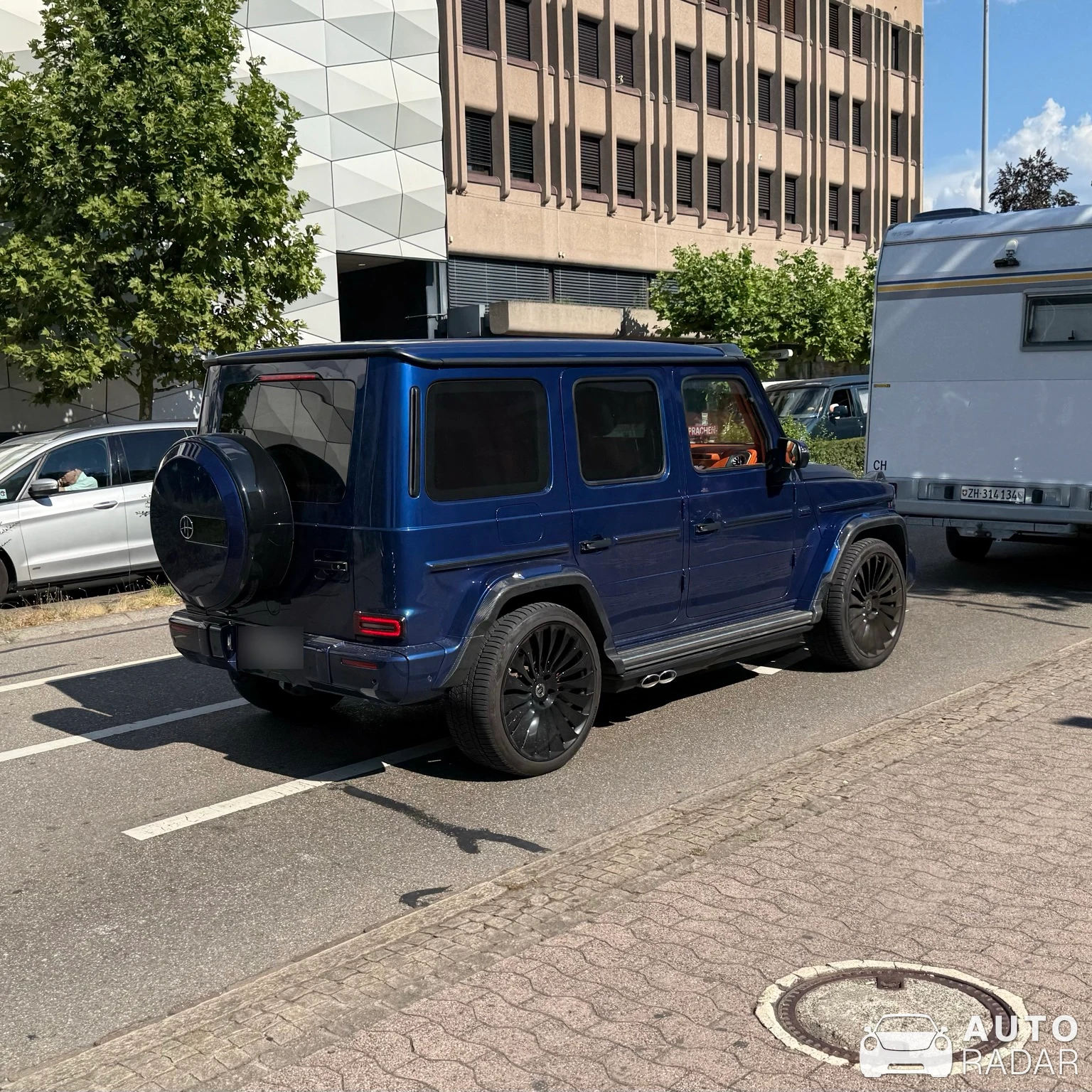 Mercedes-AMG G 63 W463 2018 Hofele Design spotted in Wädenswil