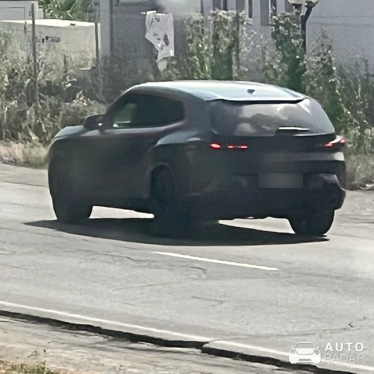 BMW XM G09 Label Red spotted in Slynchev bryag