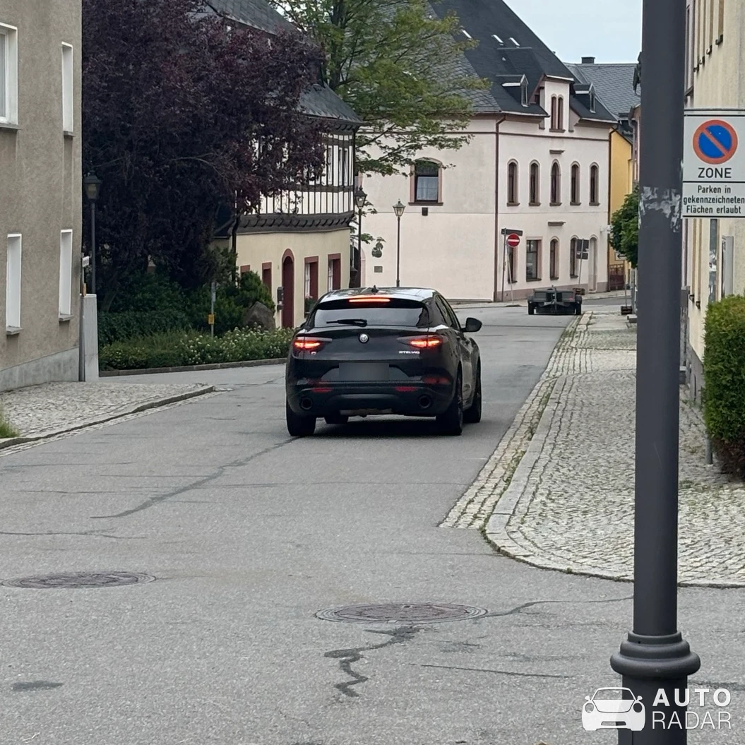 Alfa Romeo Stelvio Quadrifoglio spotted in Zwönitz