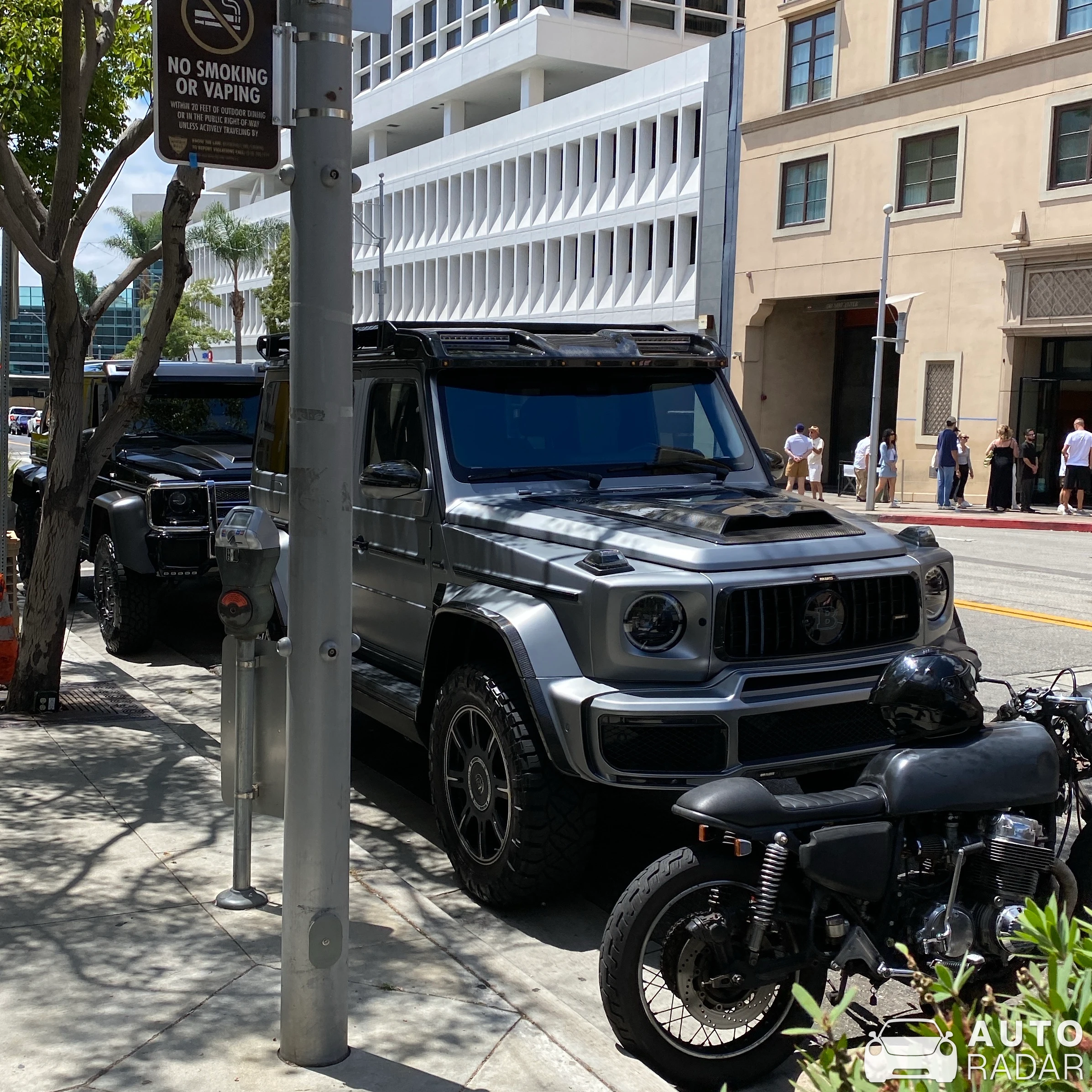 Mercedes-AMG Brabus G 63 4x4² W463 spotted in Beverly Hills