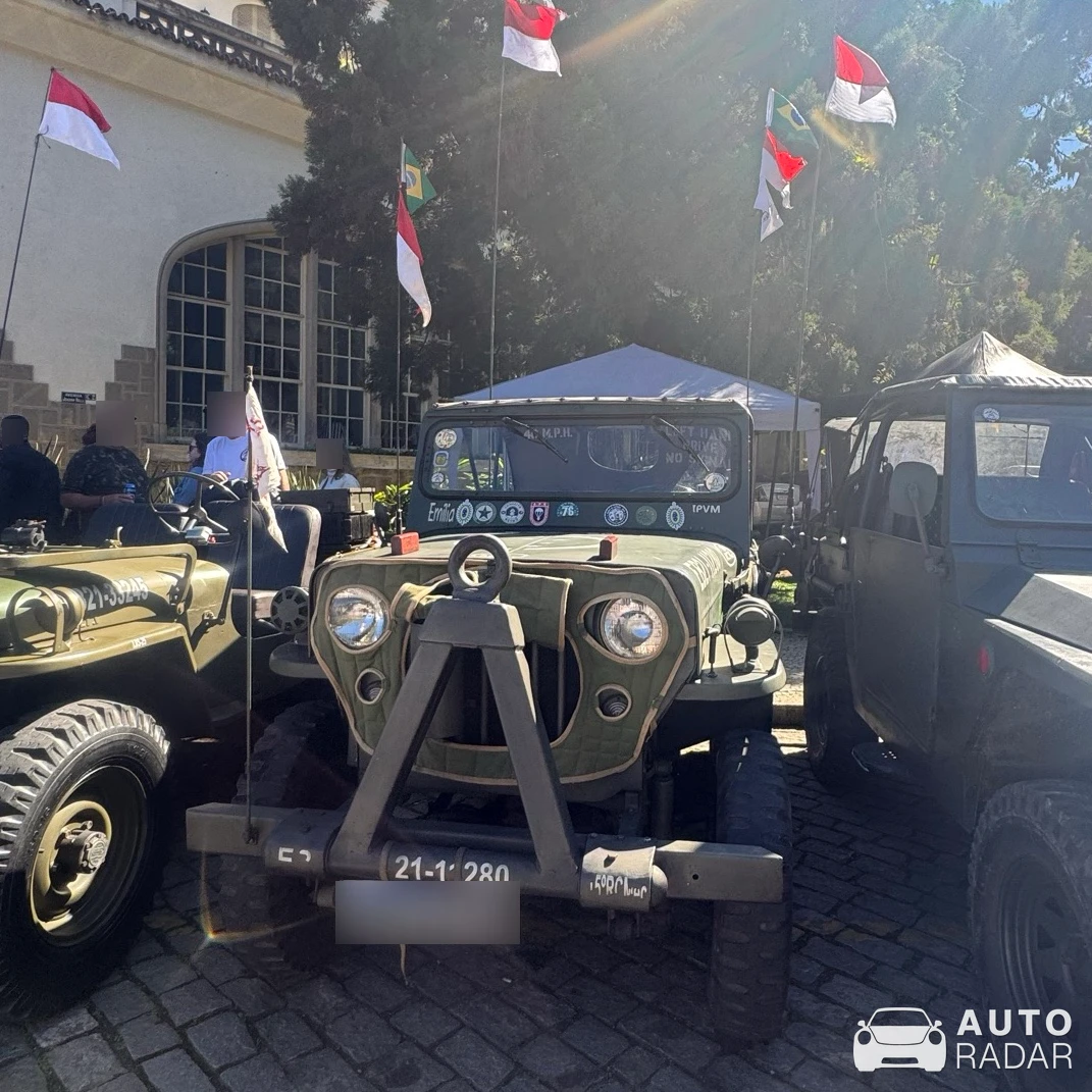 Jeep Willys MB spotted in Petrópolis