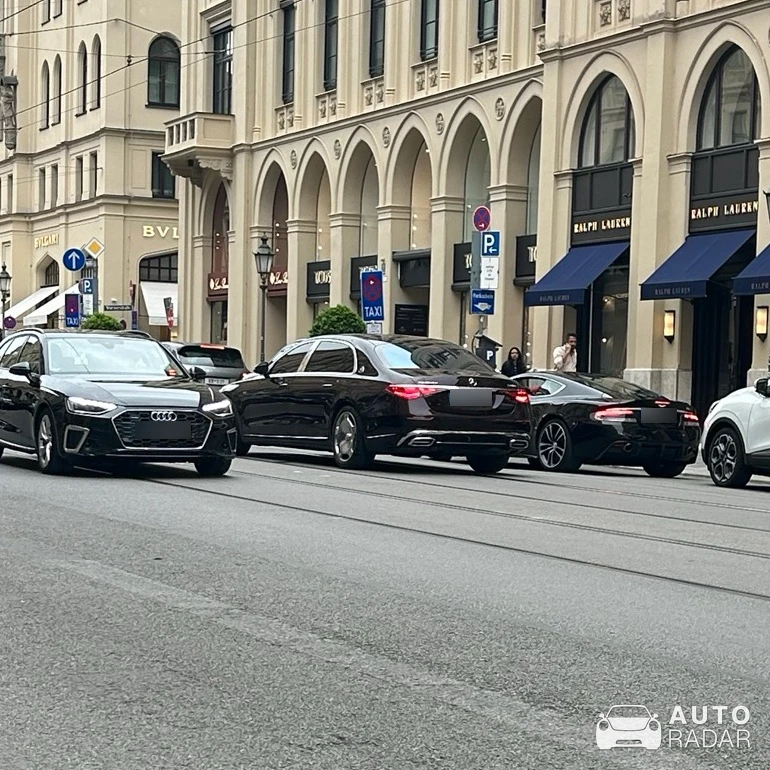 Mercedes-Maybach S 580 4MATIC spotted in München