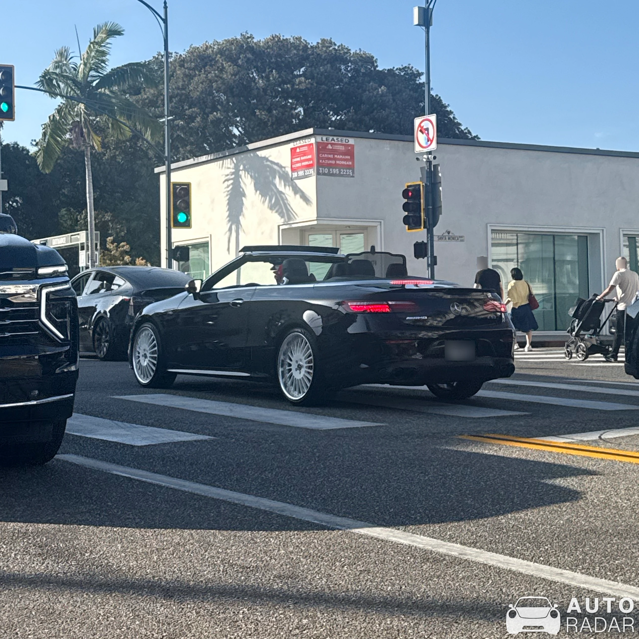 Mercedes-Benz E53 Cabriolet A238 spotted in Beverly Hills