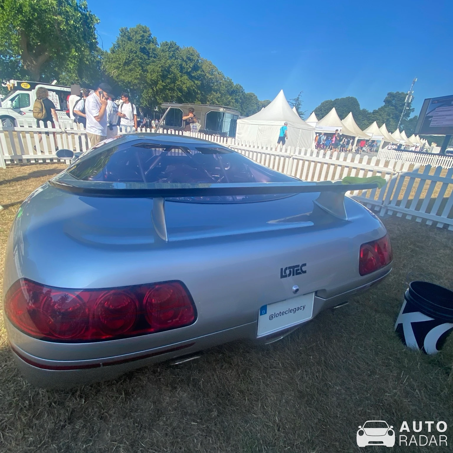 Mercedes-Benz Lotec C1000 spotted in Worthing, Vereinigtes Königreich