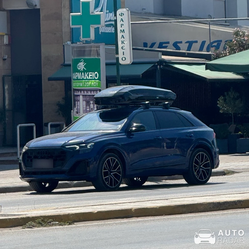 Audi SQ8 spotted in Nikiti