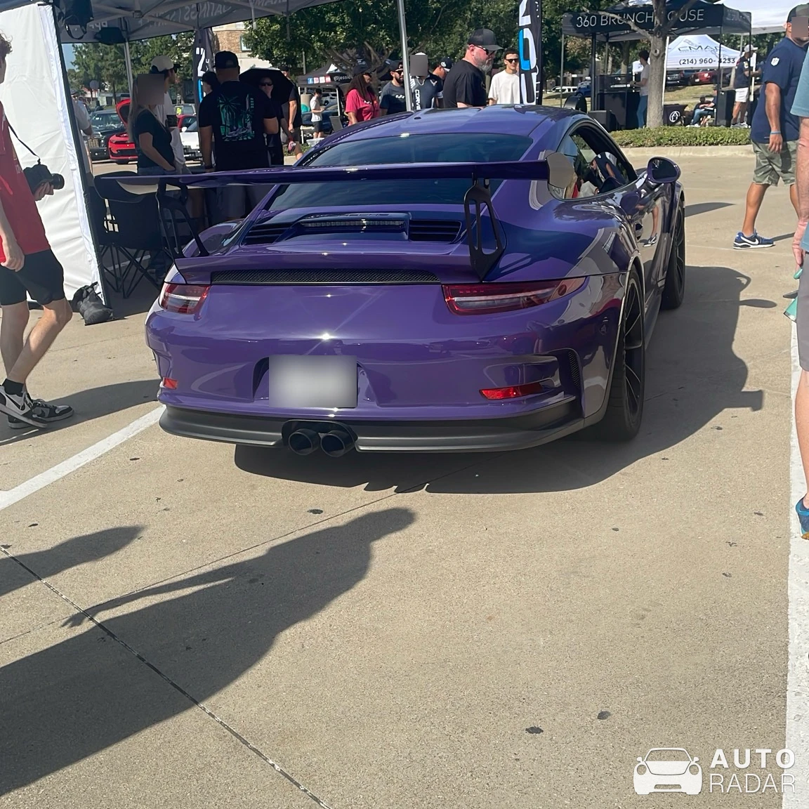 Porsche 991 GT3 RS MkI spotted in Fort Worth
