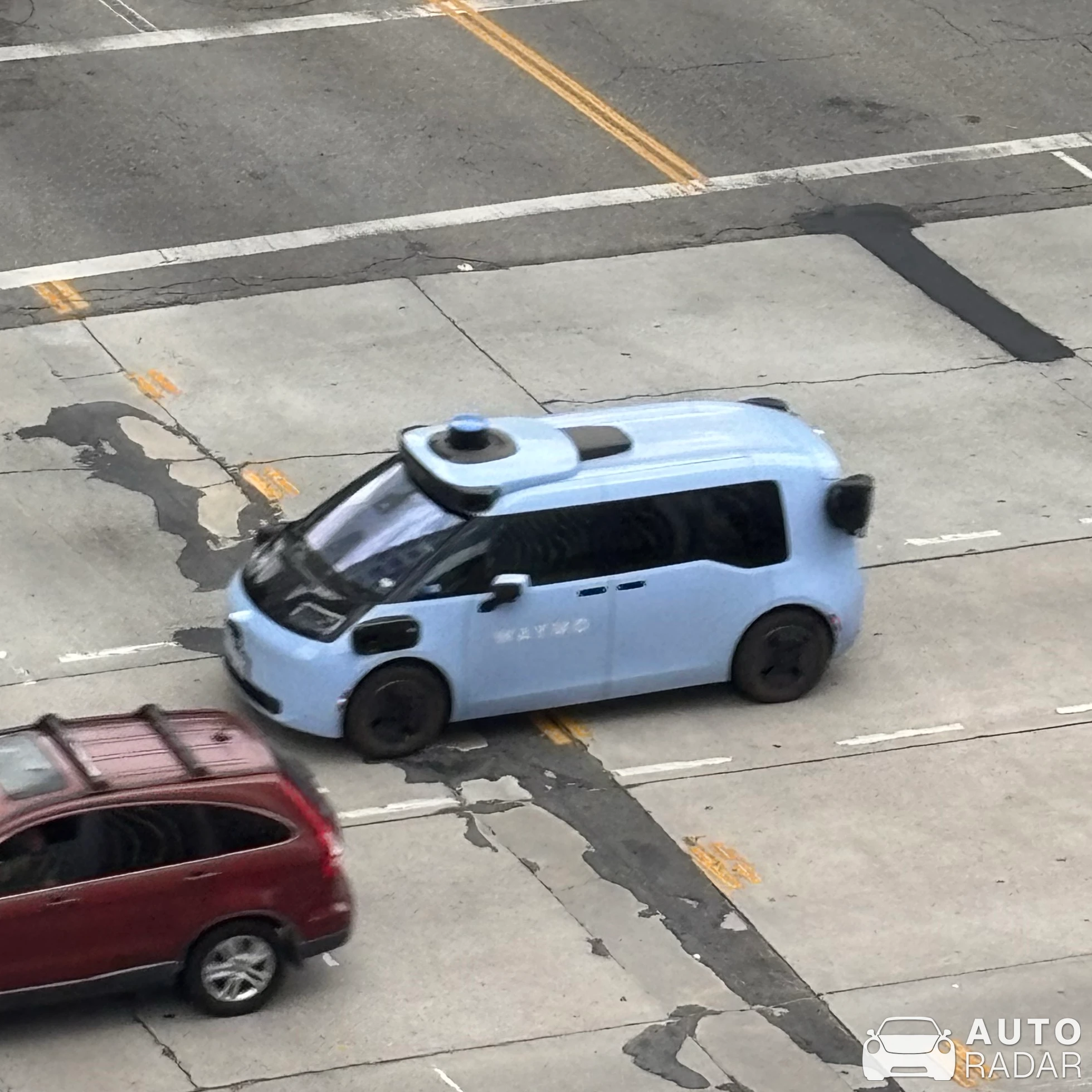 Waymo Zeekr spotted in Los Angeles