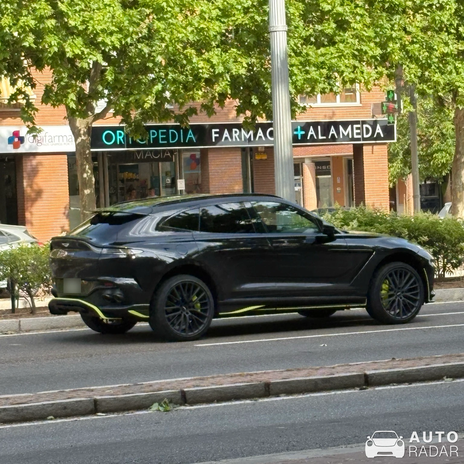 Aston Martin DBX707 spotted in Valladolid