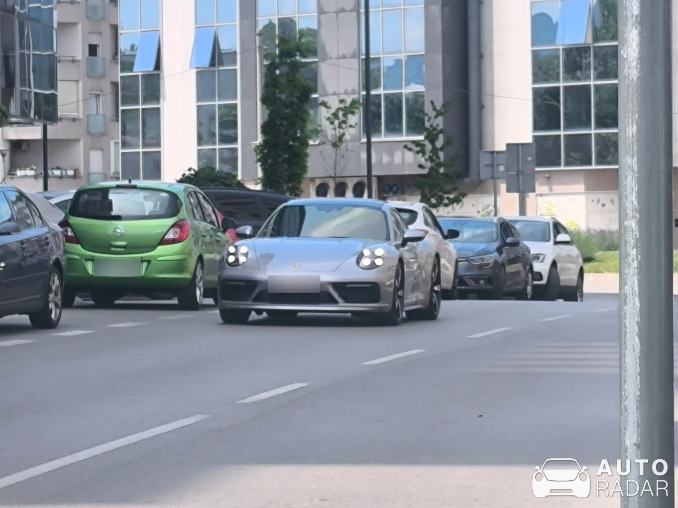 Porsche 992 Carrera MkI spotted in Banja Luka
