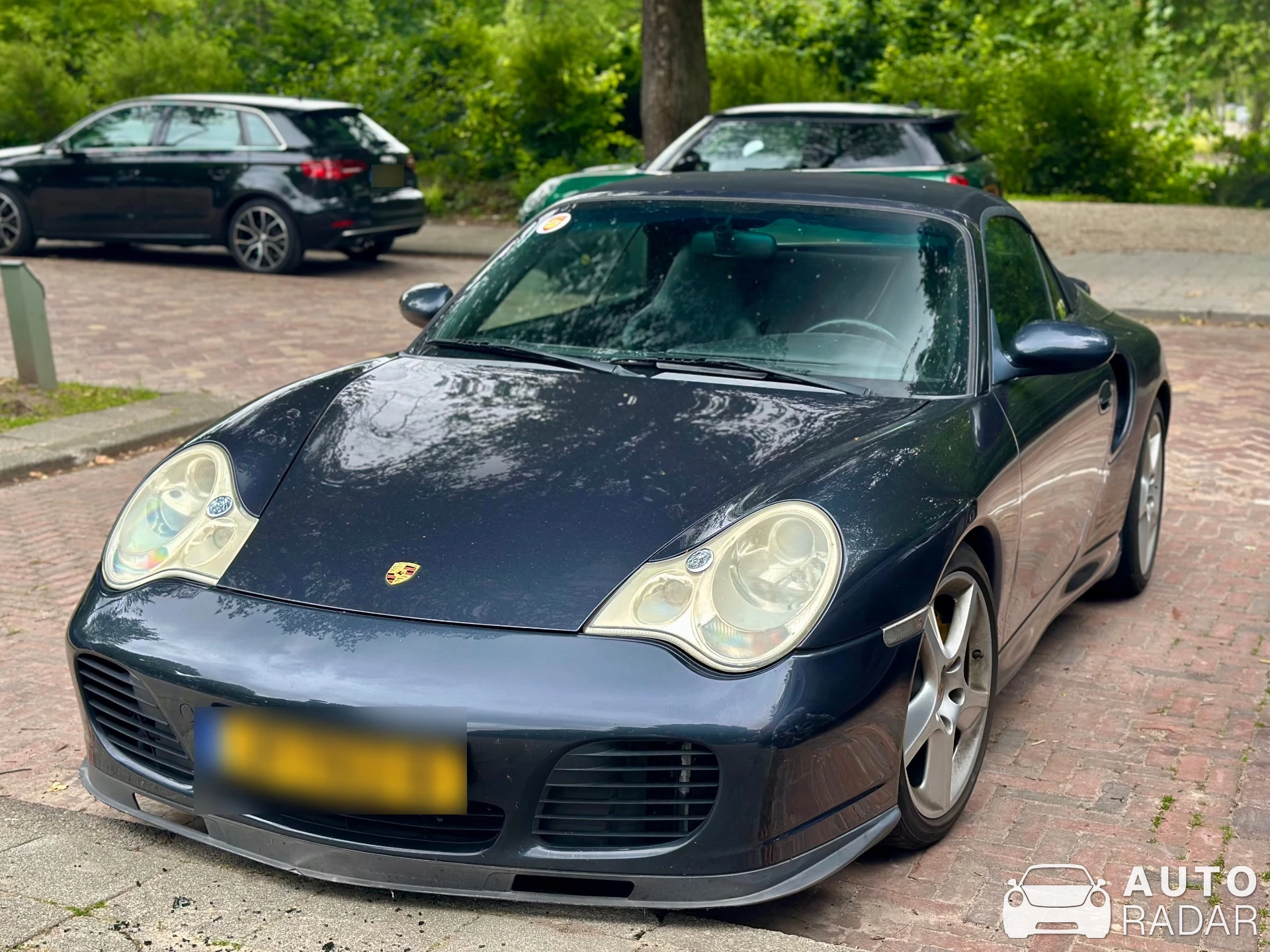 Porsche 996 Turbo S Cabriolet spotted in Rotterdam