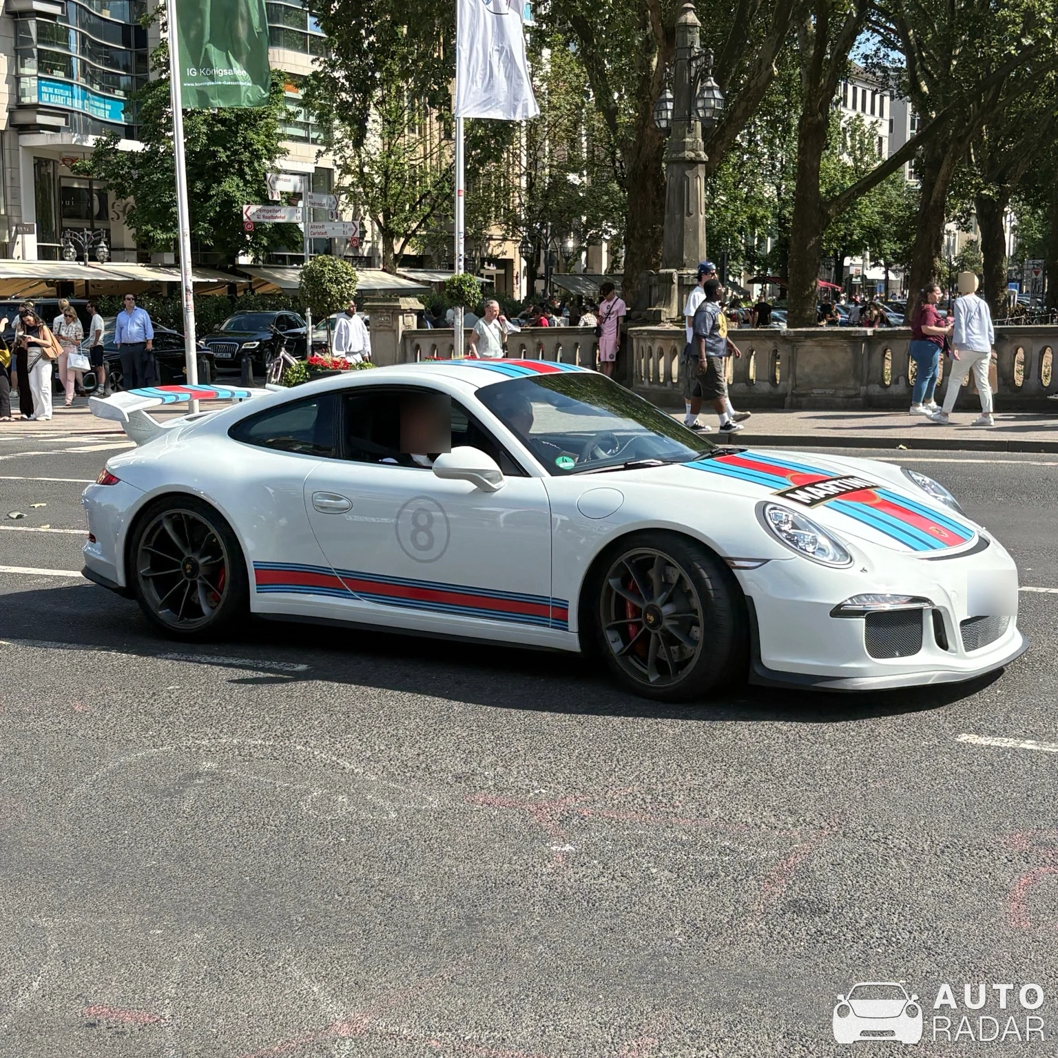 Porsche 991 GT3 MkI spotted in Düsseldorf
