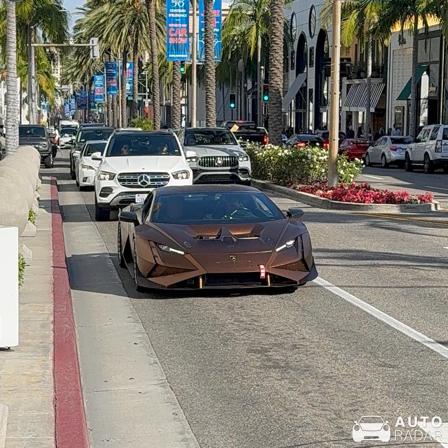 Lamborghini Huracán Super Trofeo EVO2 spotted in Beverly Hills, United States