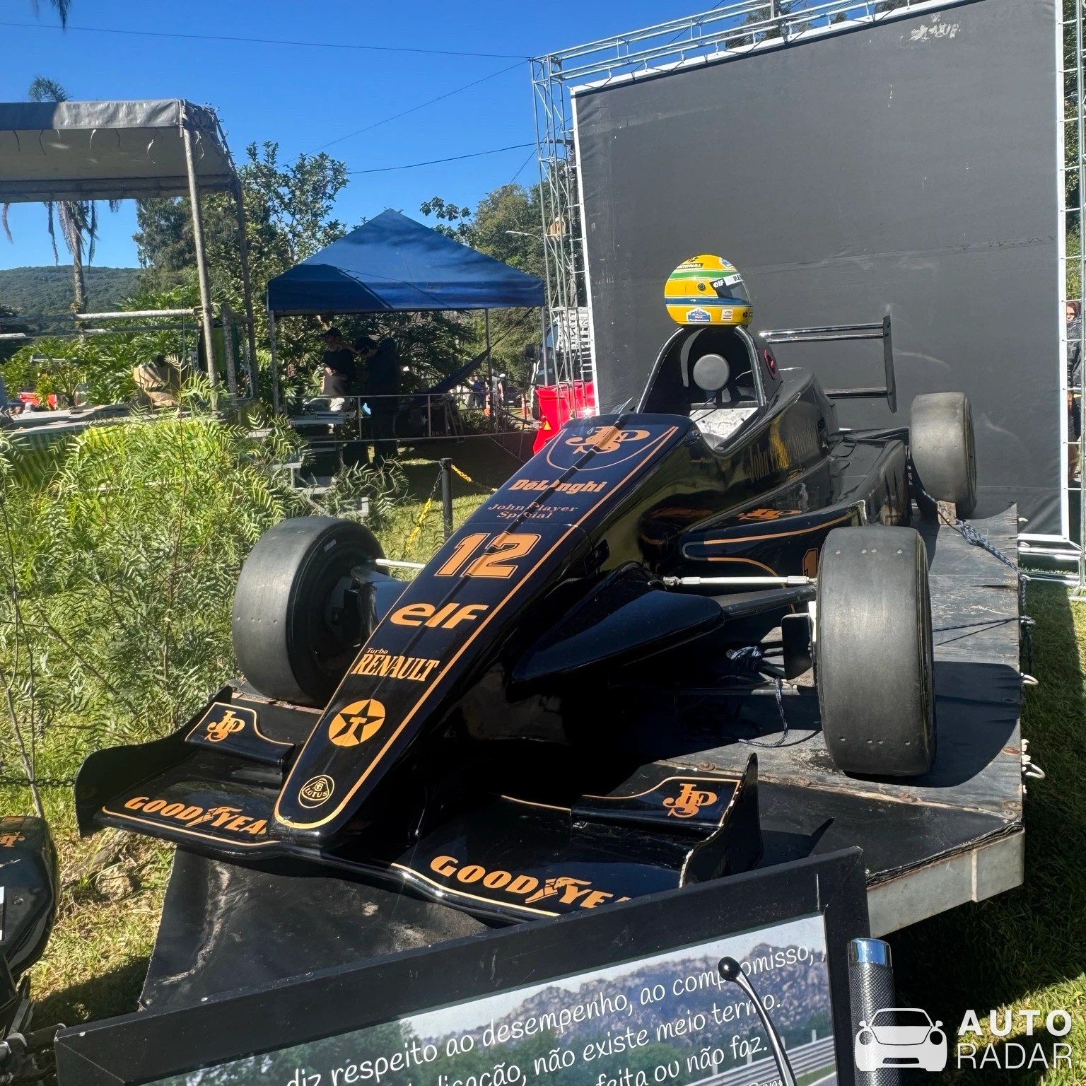Lotus 97T spotted in Petrópolis