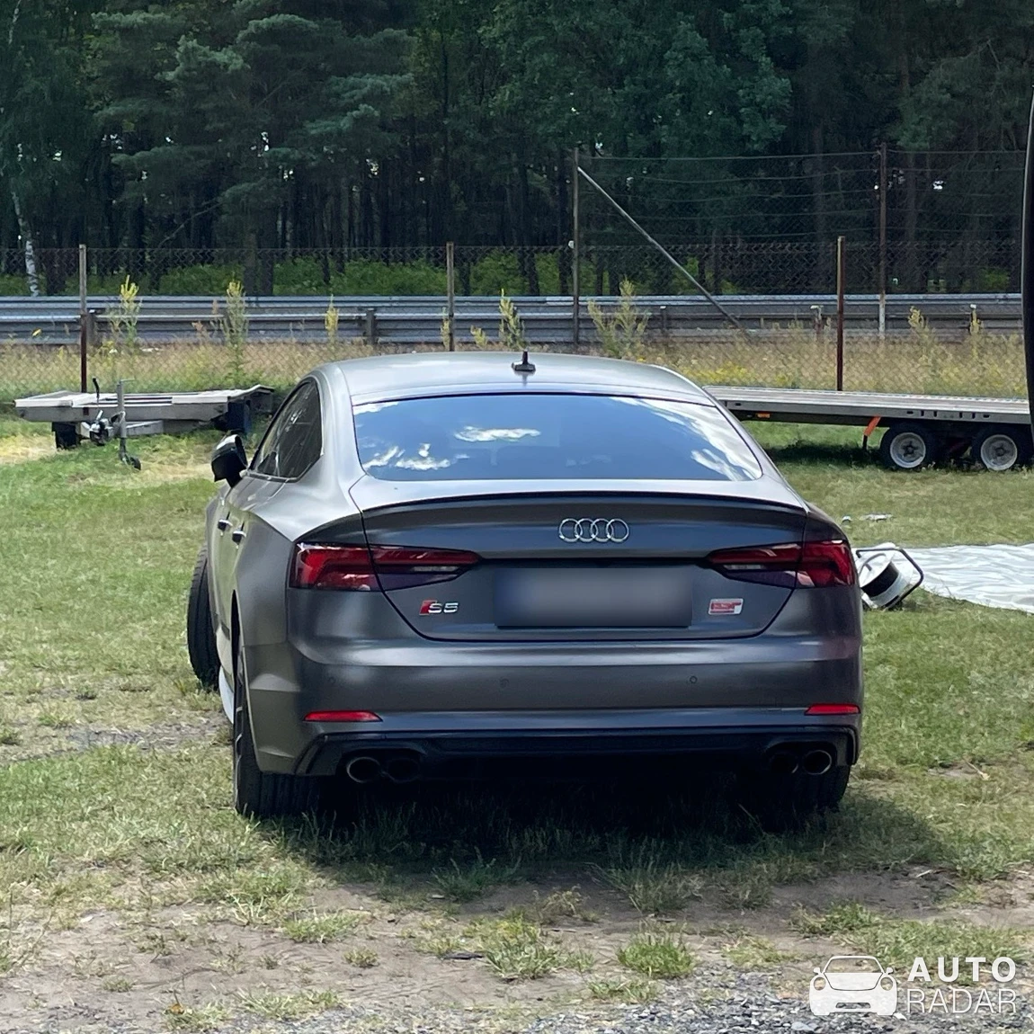Audi S5 spotted in Poznań