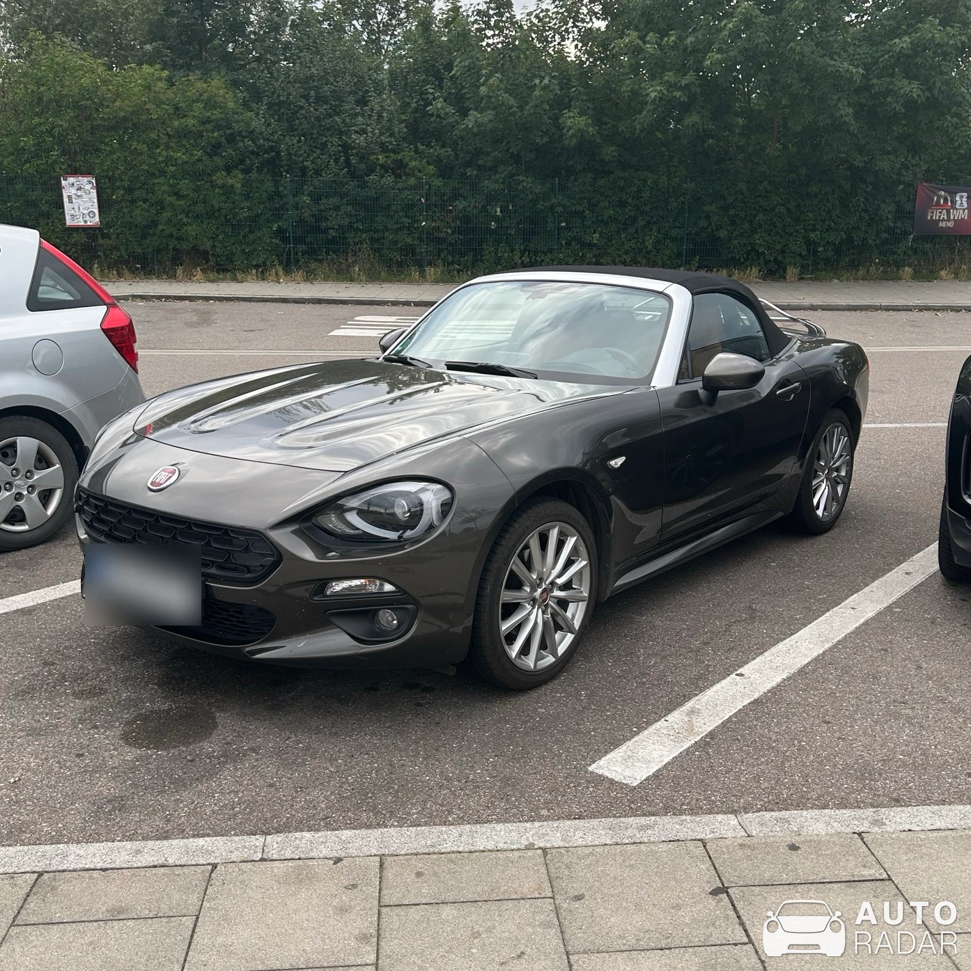 Fiat 124 Spider spotted in Schweitenkirchen