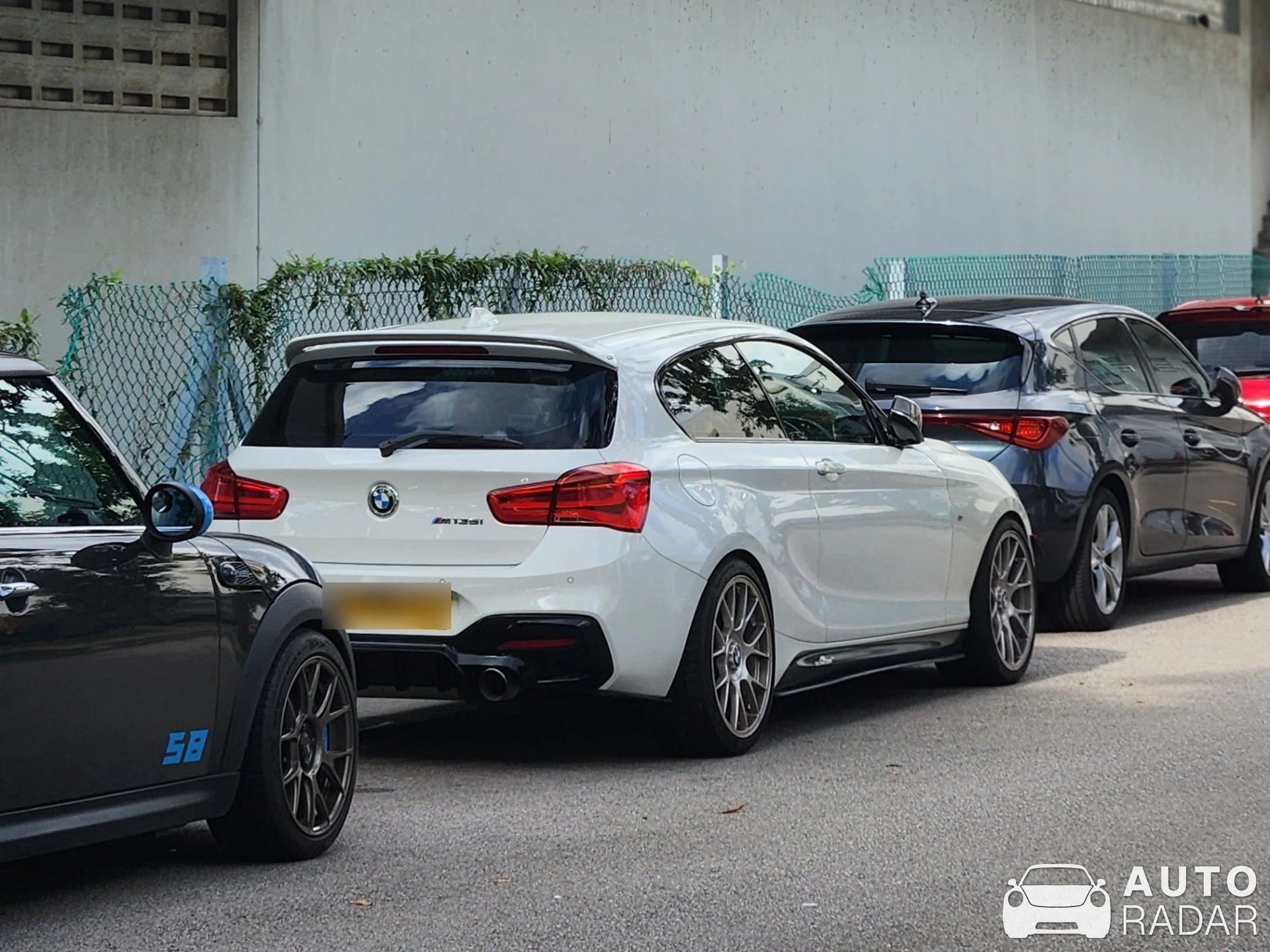 BMW M135i F21 spotted in Singapore