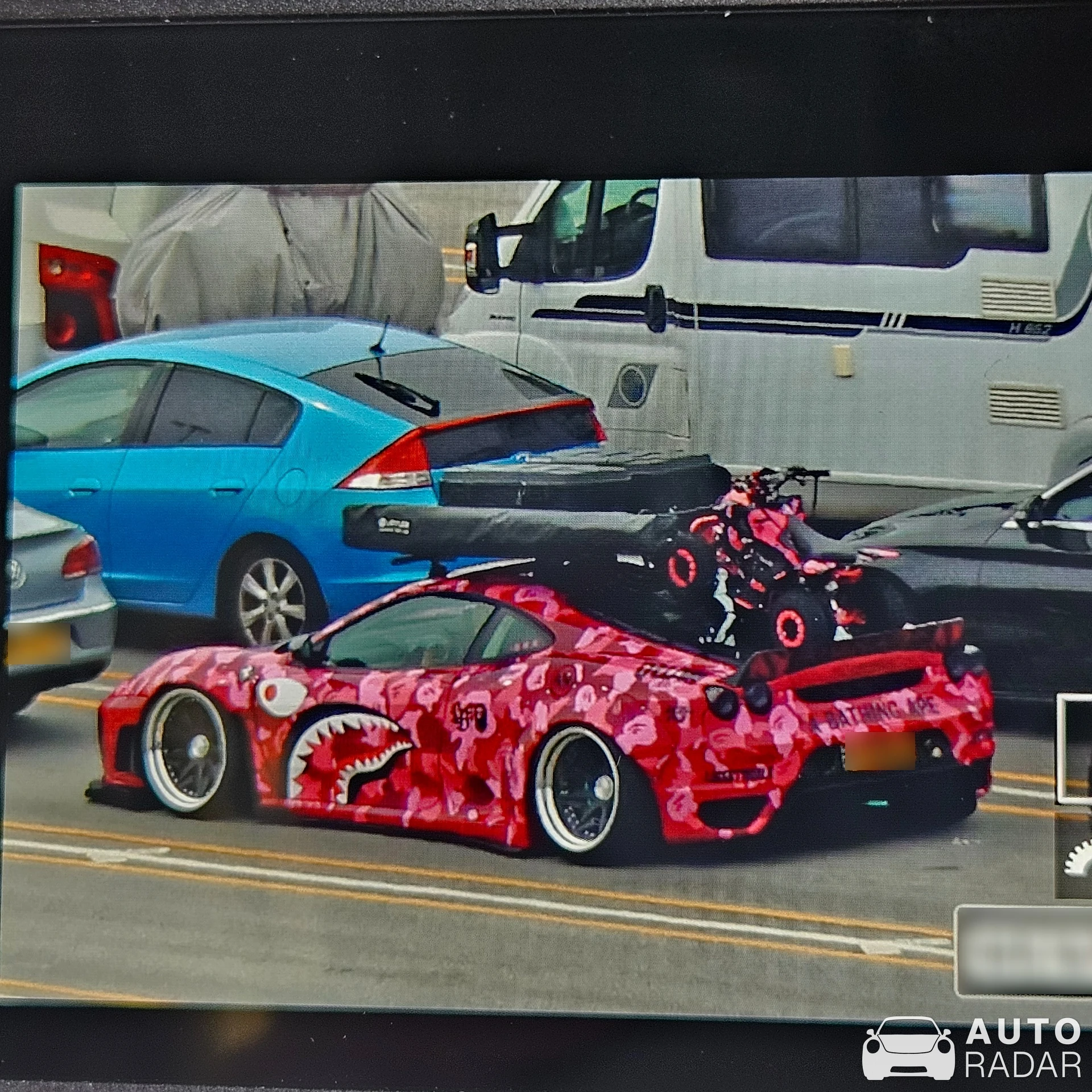 Ferrari F430 Liberty Walk Widebody spotted in Dover