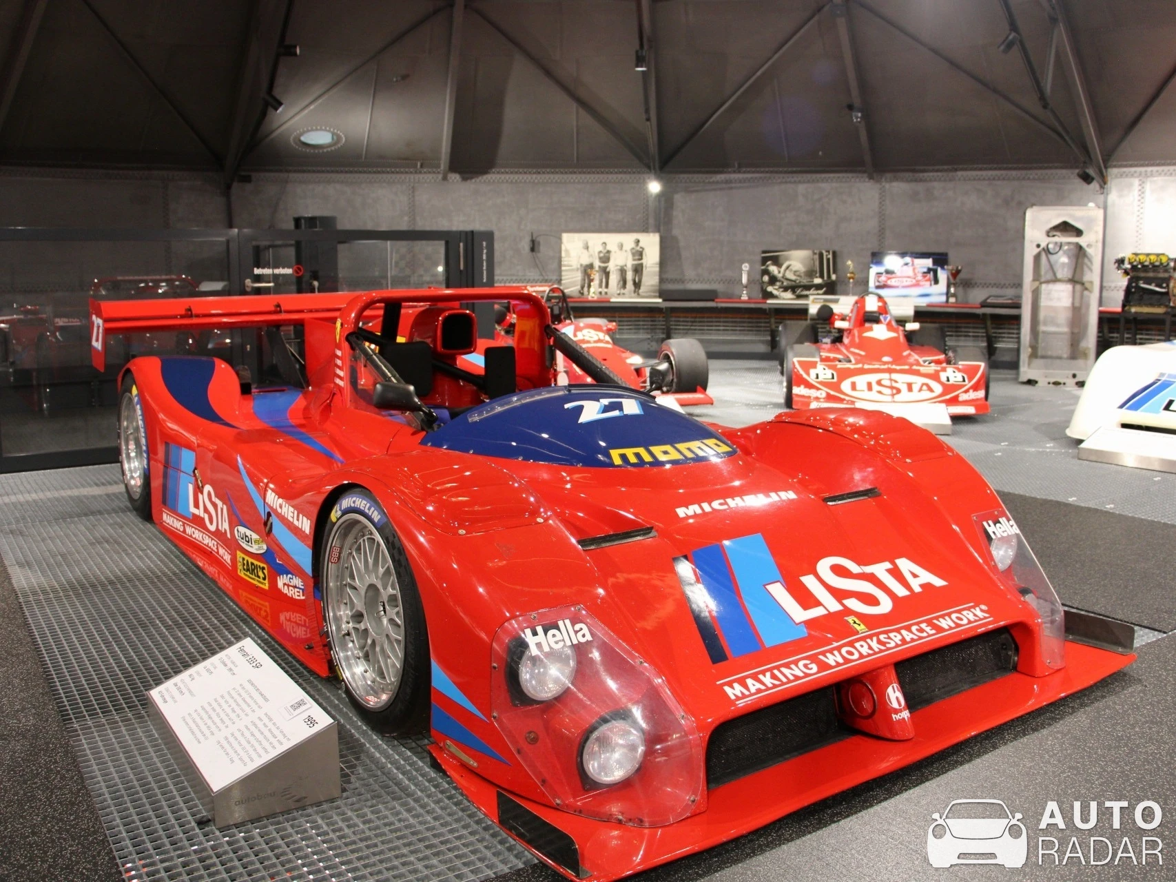 Ferrari 333 SP spotted in Romanshorn