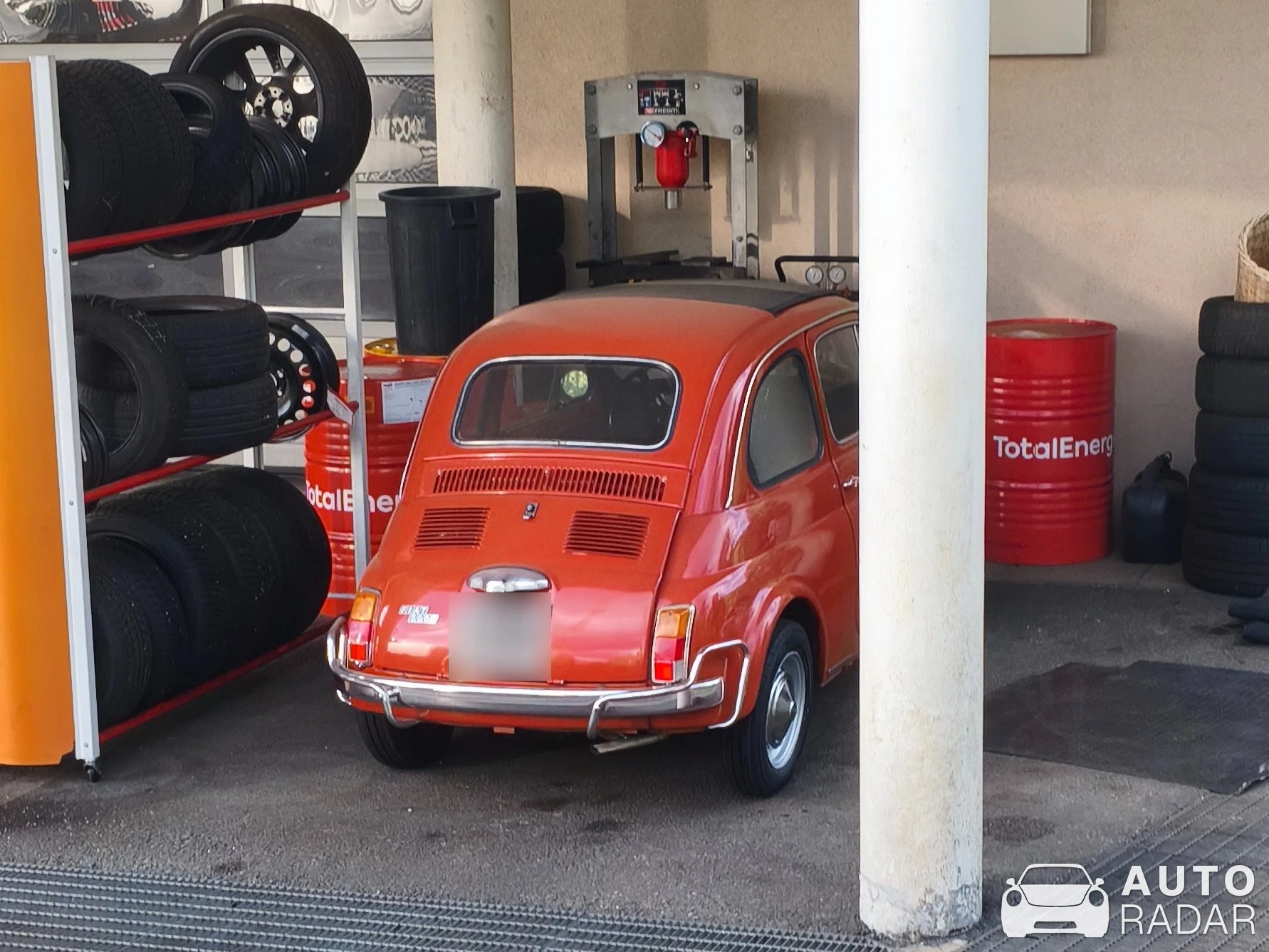 Fiat 500 L spotted in Varna