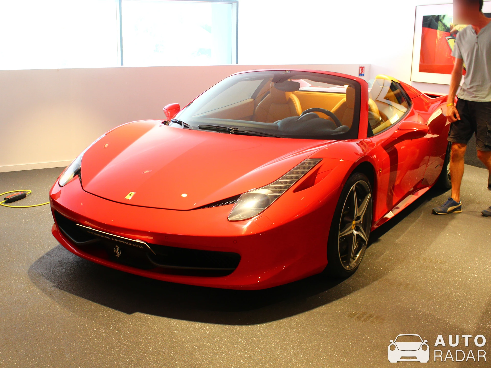 Ferrari 458 Spider spotted in Cannes