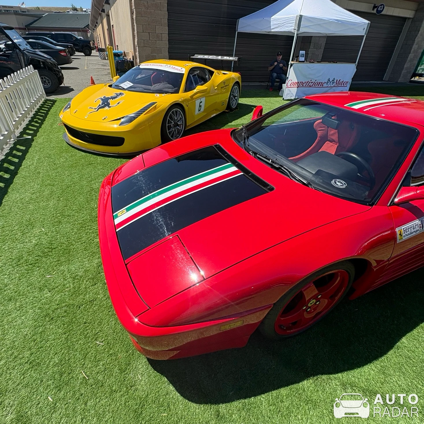 Ferrari 348 Challenge spotted in Oakland
