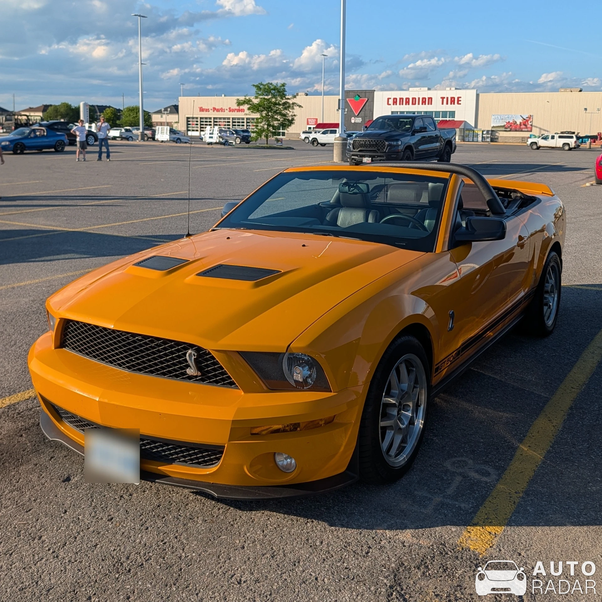 Ford Mustang Shelby GT500 Convertible spotted in Carleton Place