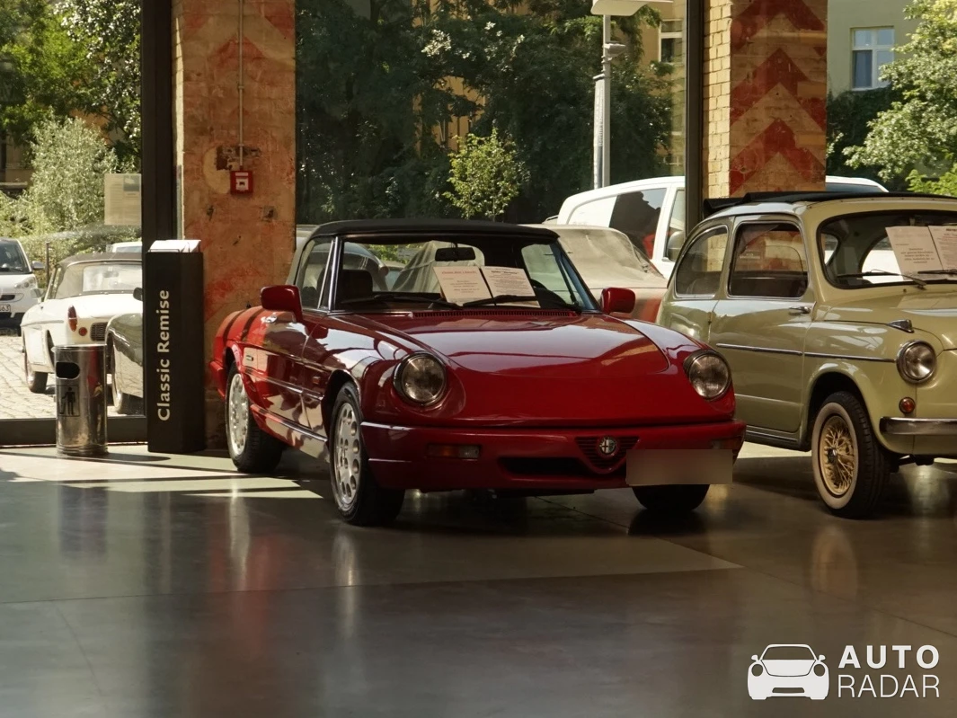 Alfa Romeo Spider Series 4 spotted in Berliini