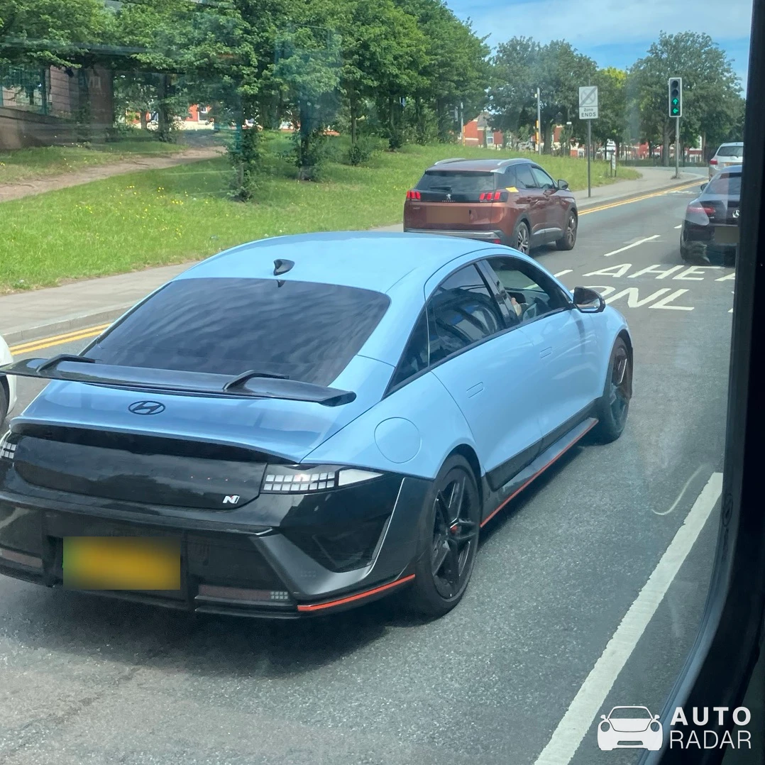 Hyundai Ioniq 5 N spotted in Liverpool