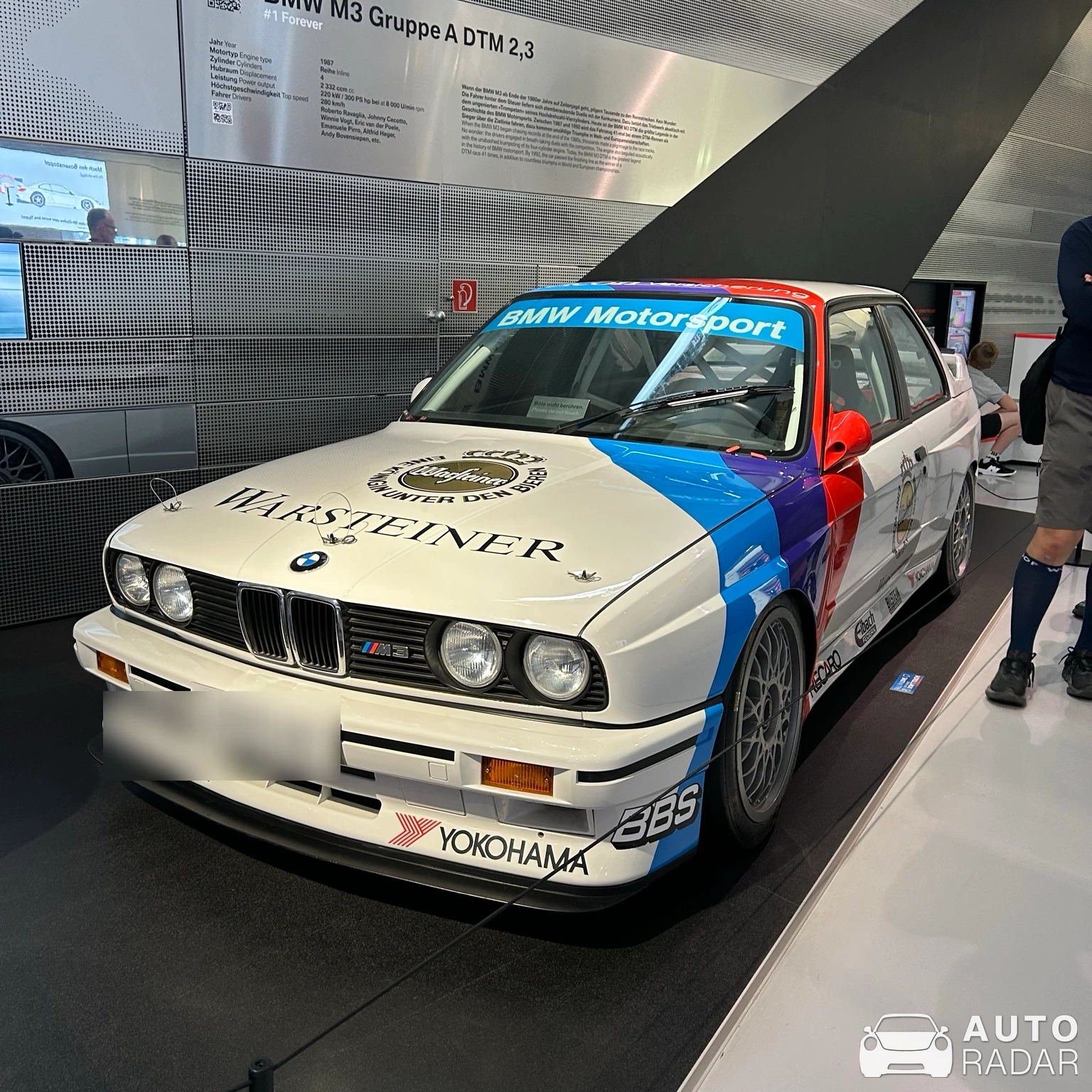 BMW M3 E30 DTM spotted in München, Deutschland