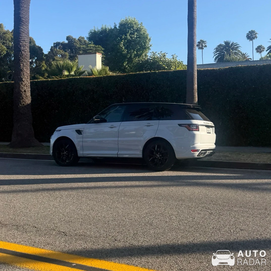 Land Rover Range Rover Sport SVR spotted in Beverly Hills