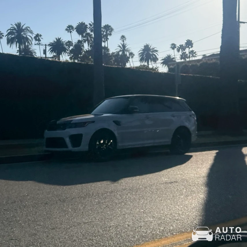 Land Rover Range Rover Sport SVR spotted in Beverly Hills, United States