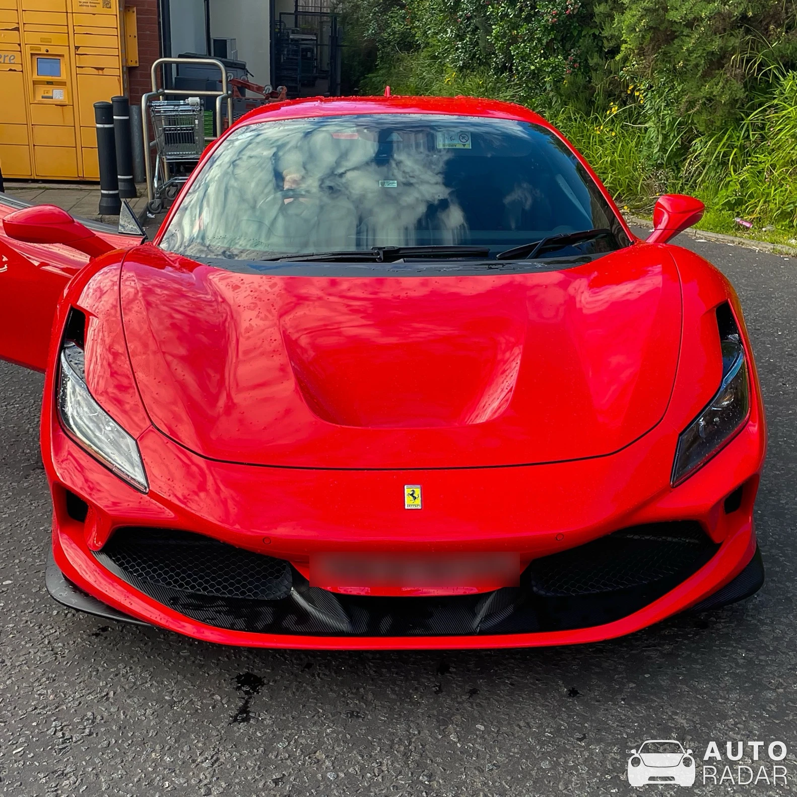 Ferrari F8 Tributo spotted in Wemyss Bay