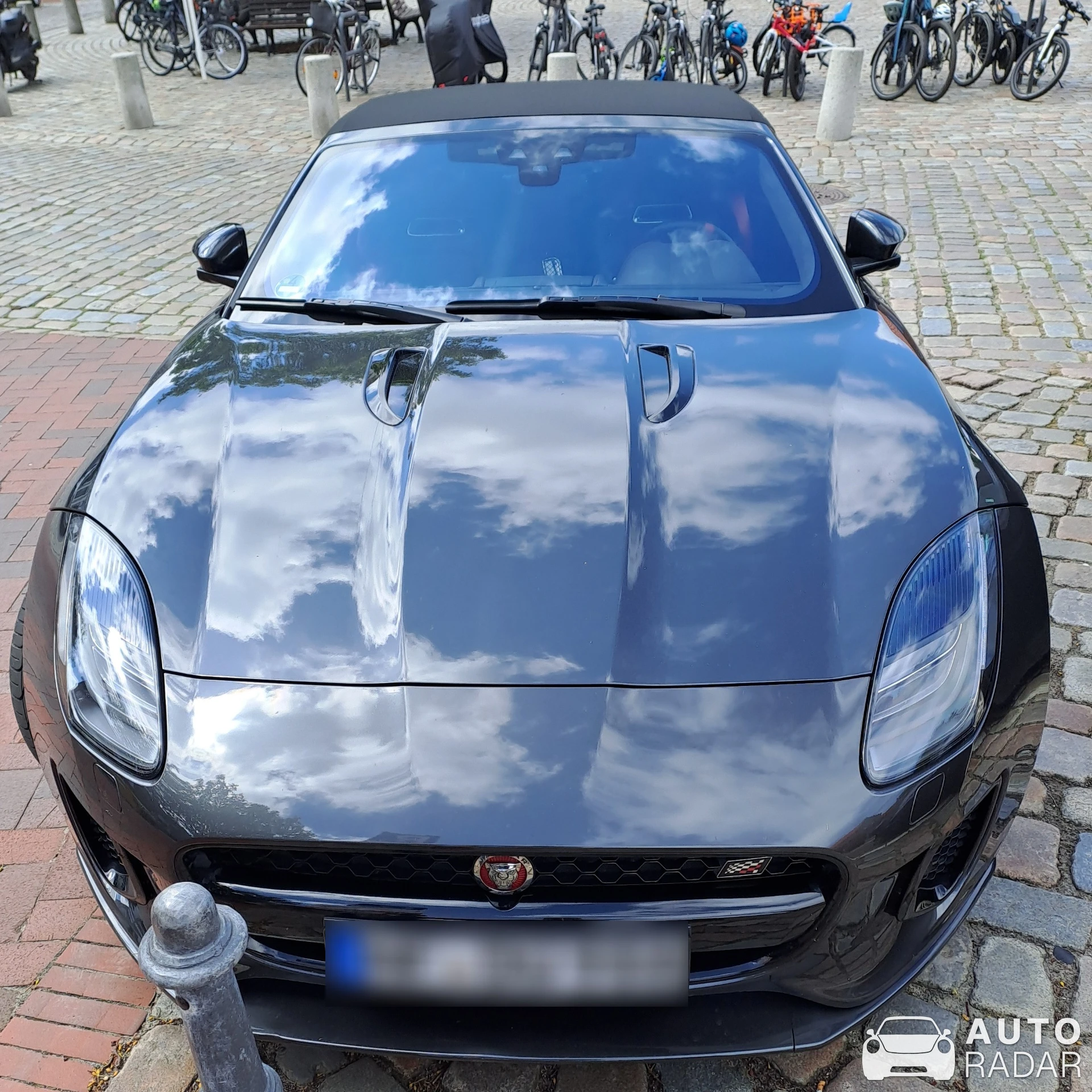 Jaguar F-Type S Convertible spotted in Sylt, Germany