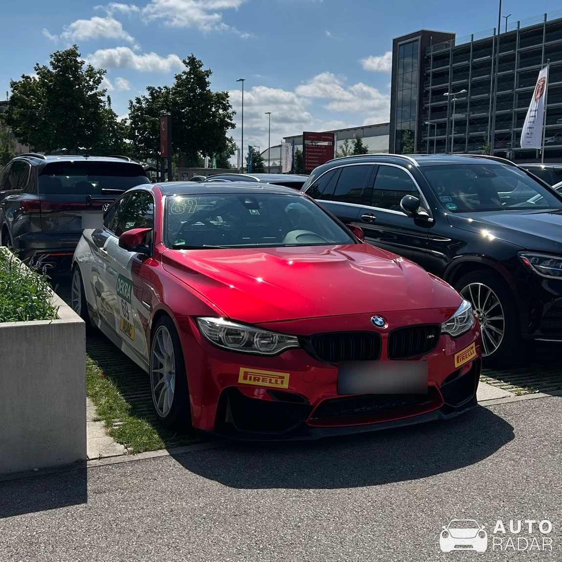 BMW M4 F82 Coupé GT4 spotted in München
