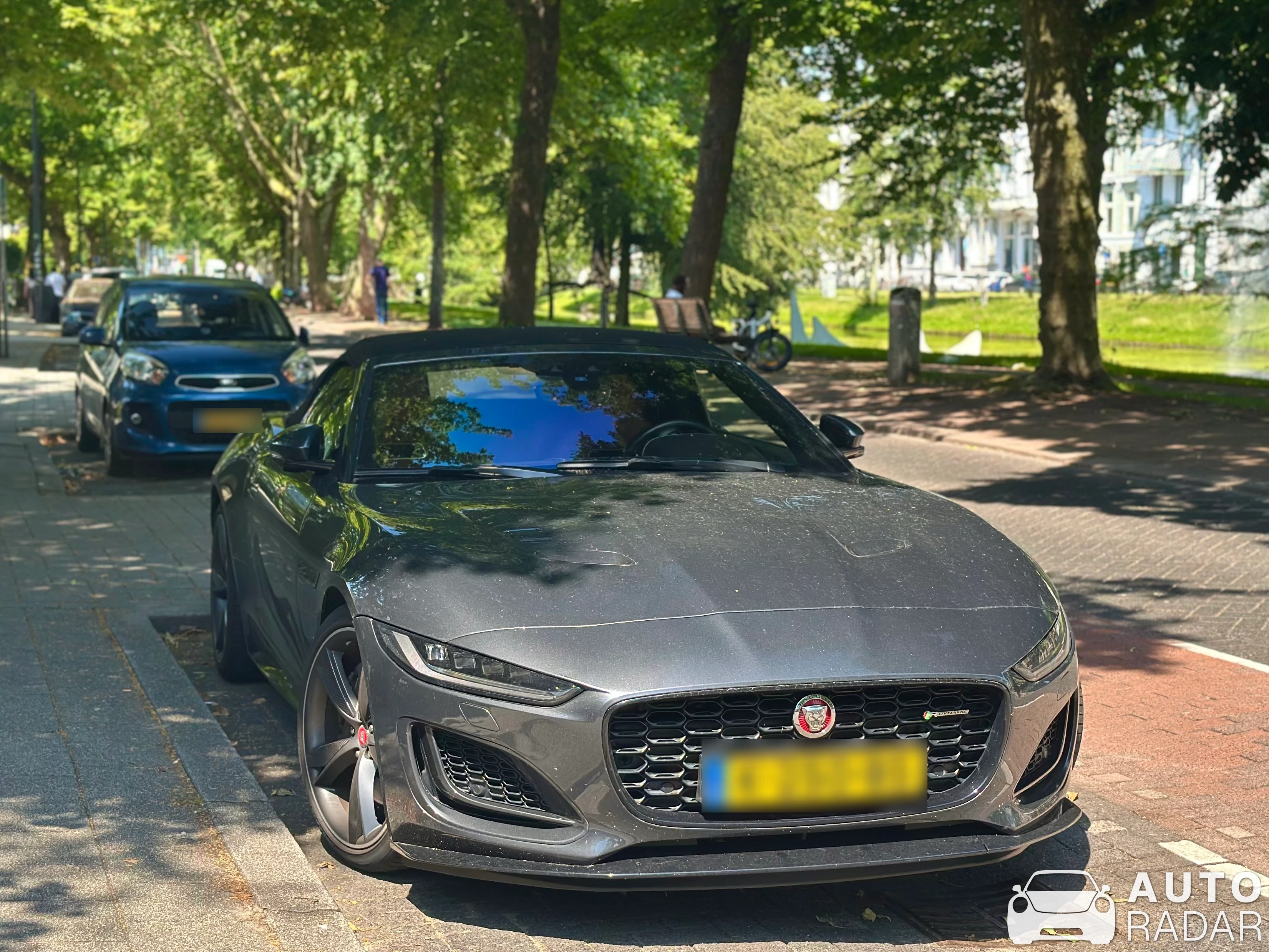 Jaguar F-Type P450 75 Convertible spotted in Rotterdam