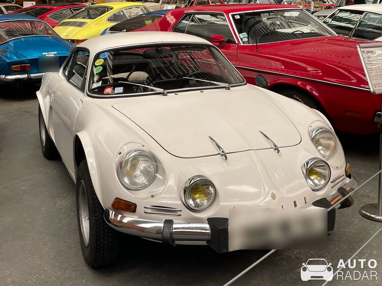Alpine A110 1300 spotted in Bois-de-Haye