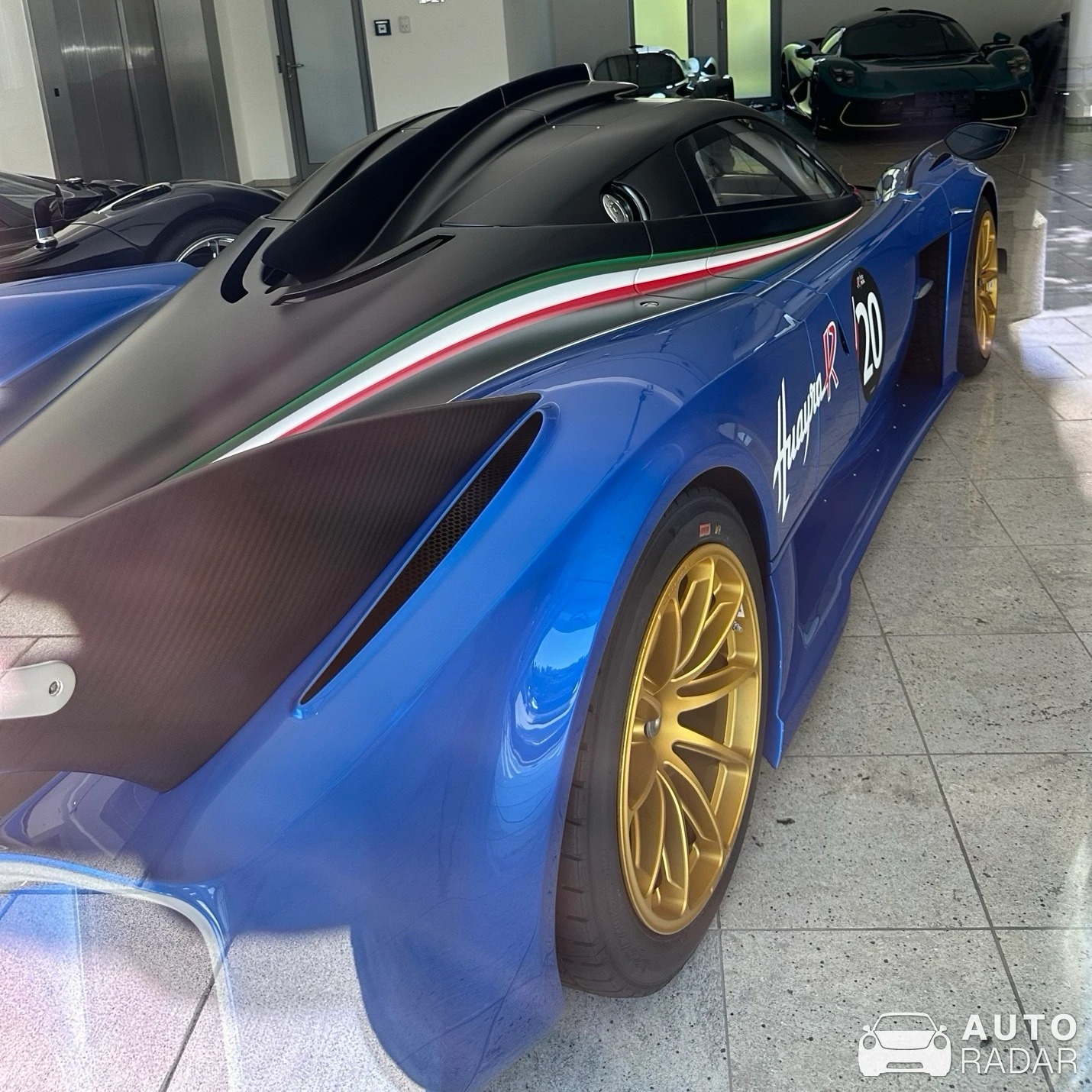 Pagani Huayra R spotted in Haar