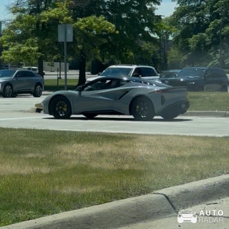 Lotus Emira V6 spotted in Sterling Heights