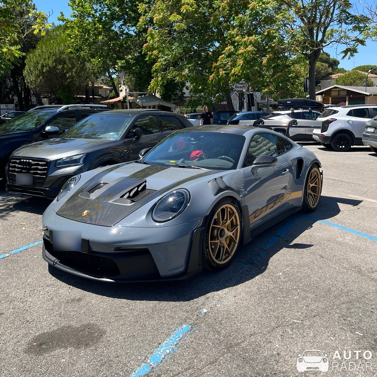 Porsche 992 GT3 RS MkI spotted in Ravenna