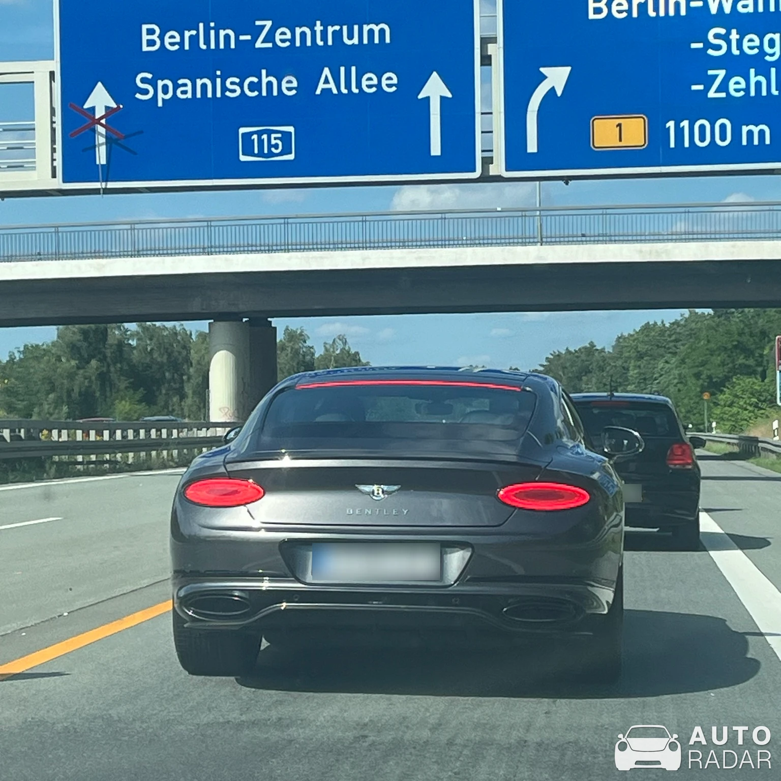 Bentley Continental GT spotted in Potsdam