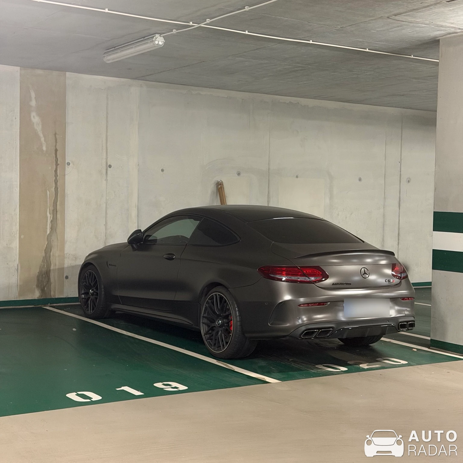 Mercedes-AMG C 63 Coupé C205 spotted in Kraków