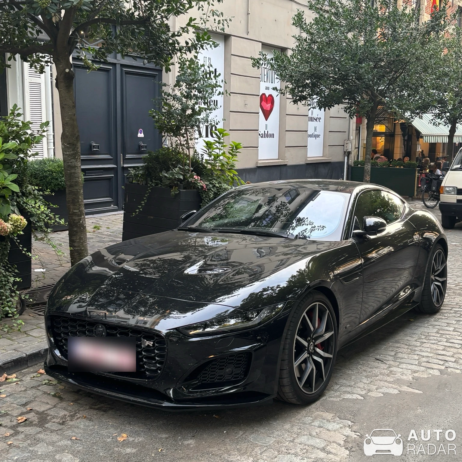 Jaguar F-Type R Coupé spotted in Bruselas