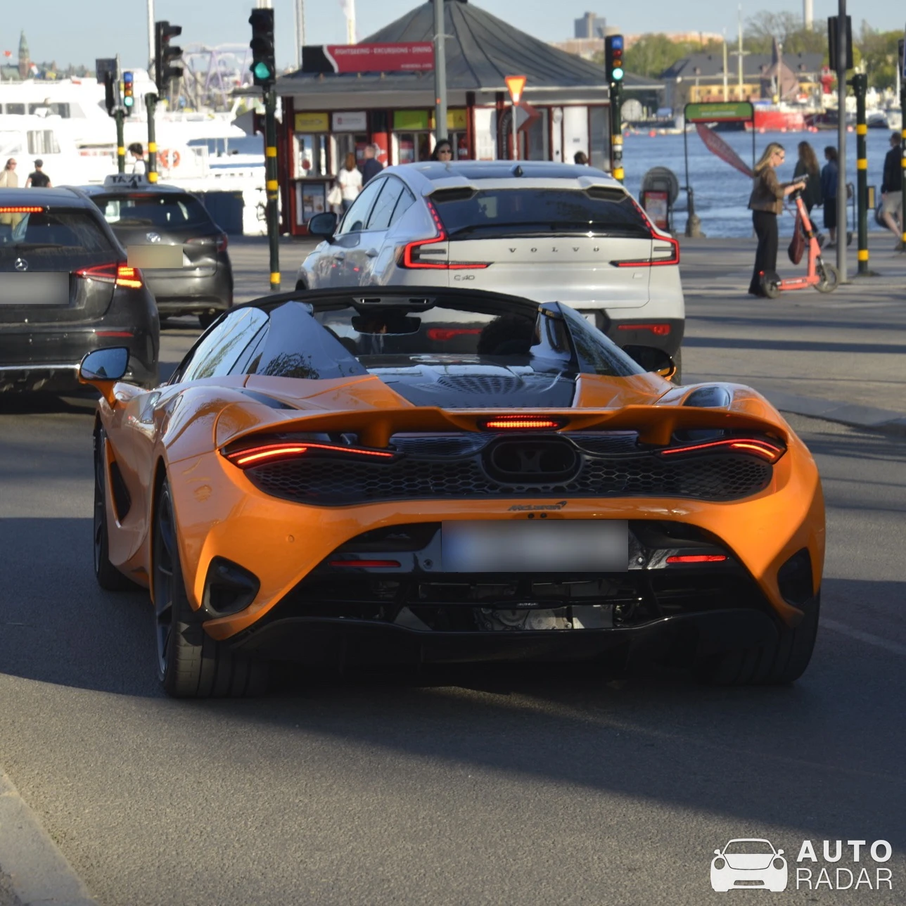 McLaren 750S Spider spotted in Stockholm