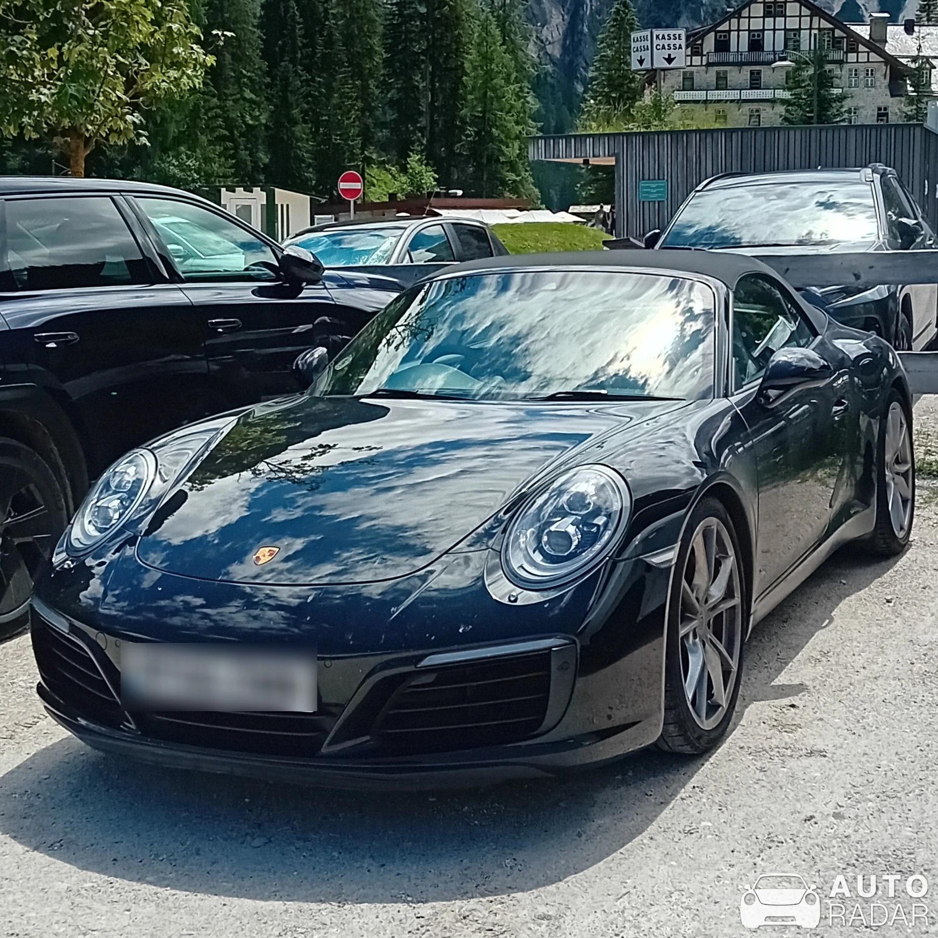 Porsche 991 Carrera Cabriolet MkII spotted in Badia